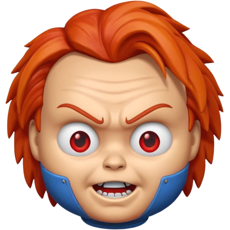 Un emojin de chuky emoji