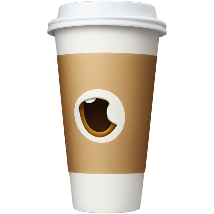 Starbucks cup emoji