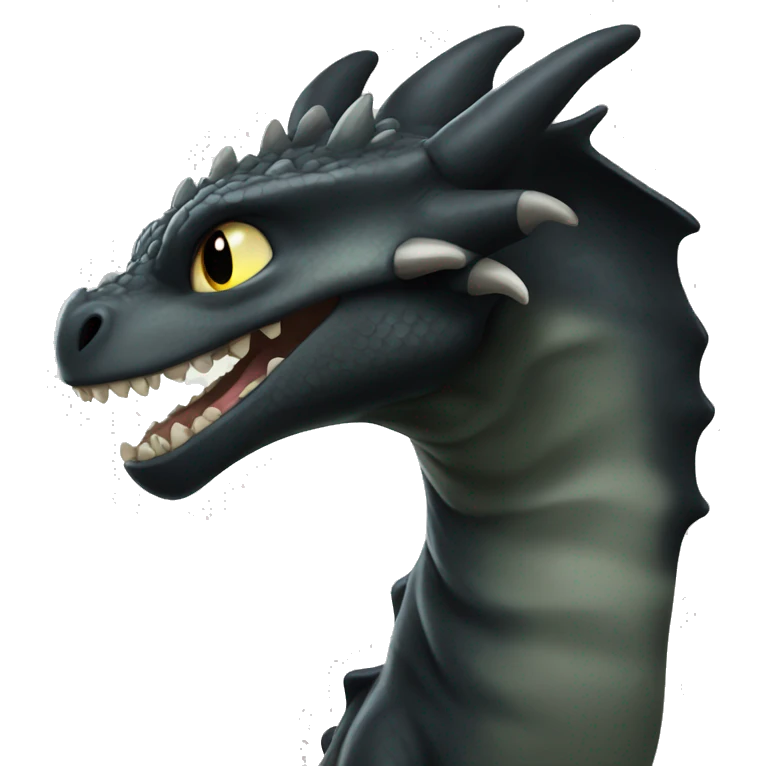 Toothless dragon  emoji