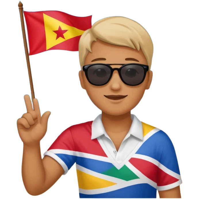 Generate the  two emoji  compound word of country emoji