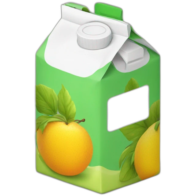 fruit juice carton emoji