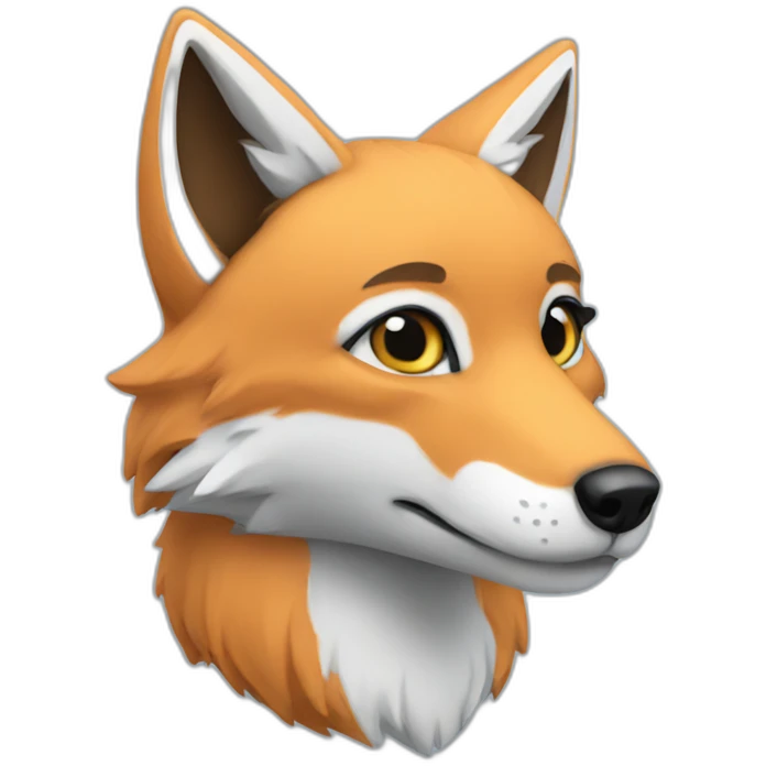 blue-fox emoji