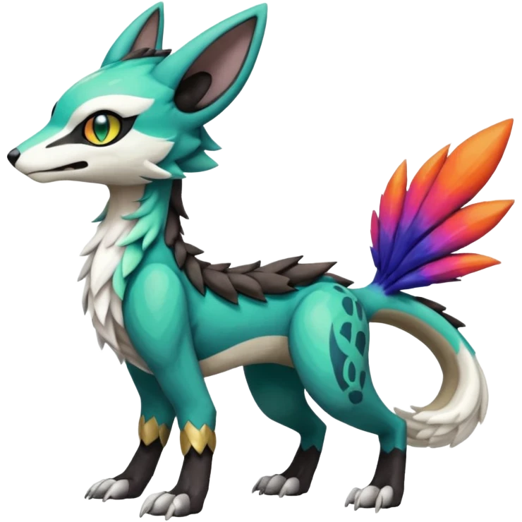 Meloetta-Vernid-Trico-Sergal-Protogen-Primagen-Pokémon-Fakémon-creature emoji