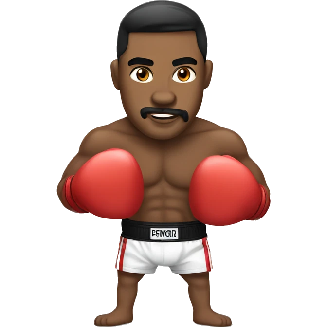 Hombre boxer emoji