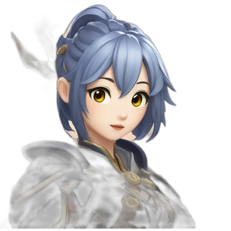 Genshin Impact Shenhe emoji
