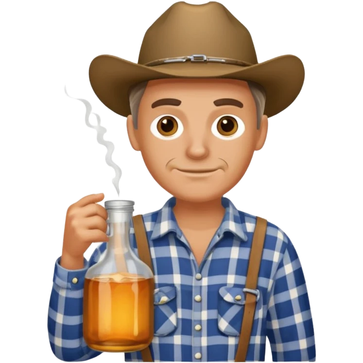 a hillbilly emoji
