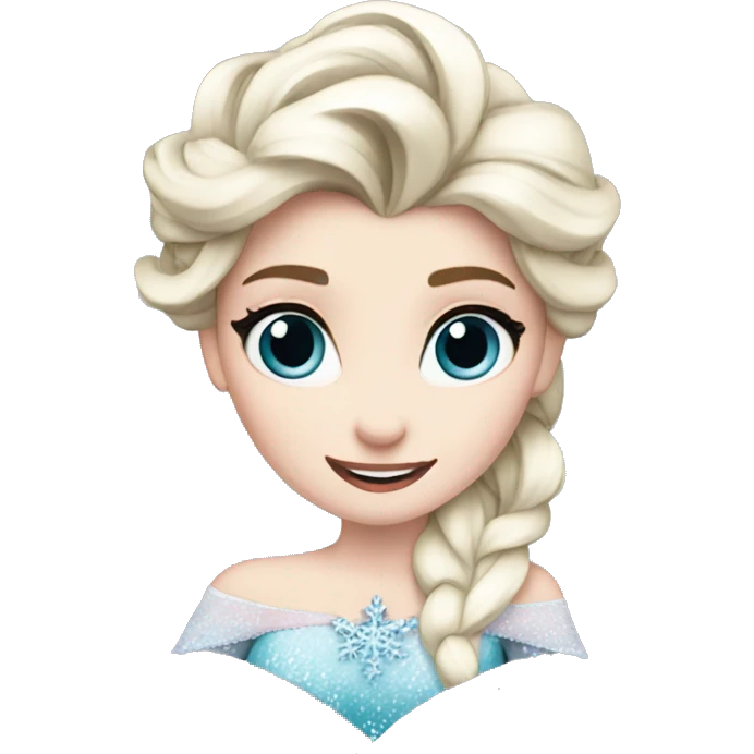 Elsa Frozen  emoji