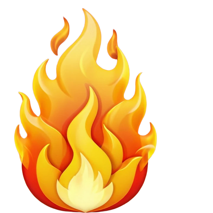 Fire 3d emoji