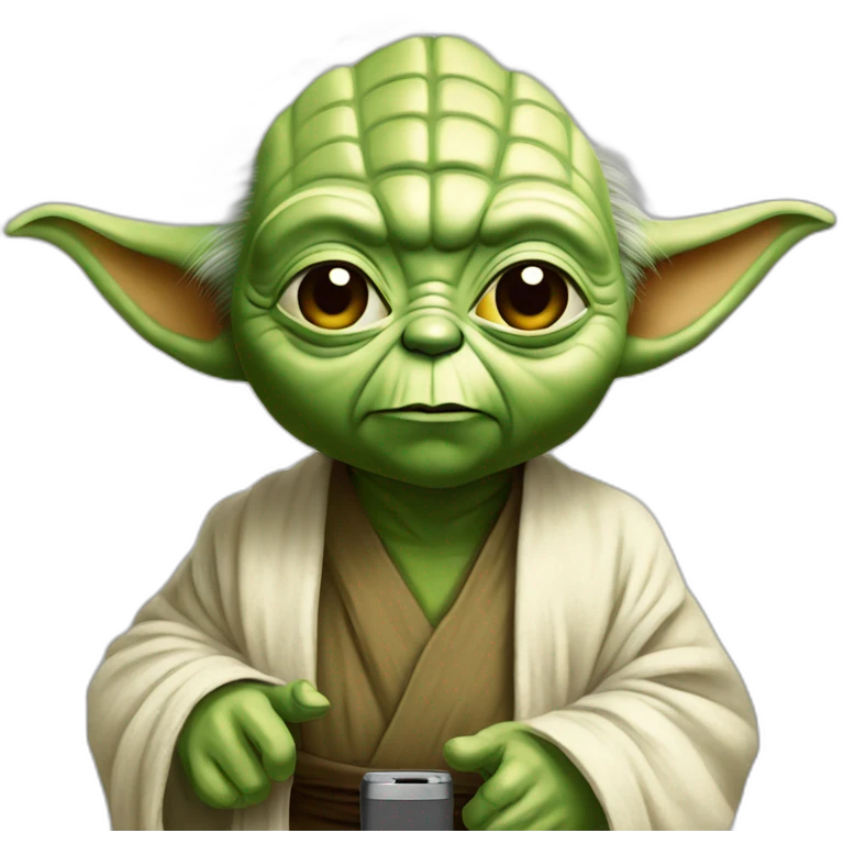Yoda con letras CAPO RADIO emoji