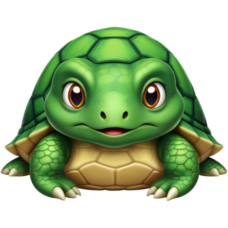 Stressed turtle emoji