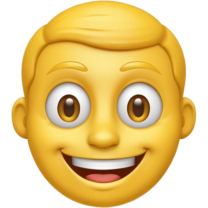 house head mascot with neck emoji
