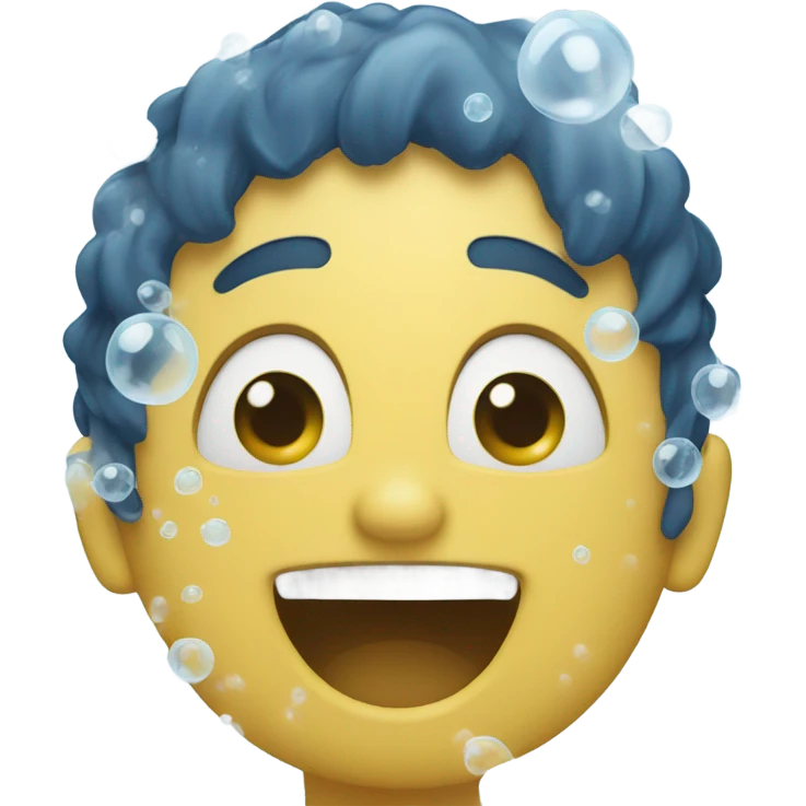 Fart in the shower emoji