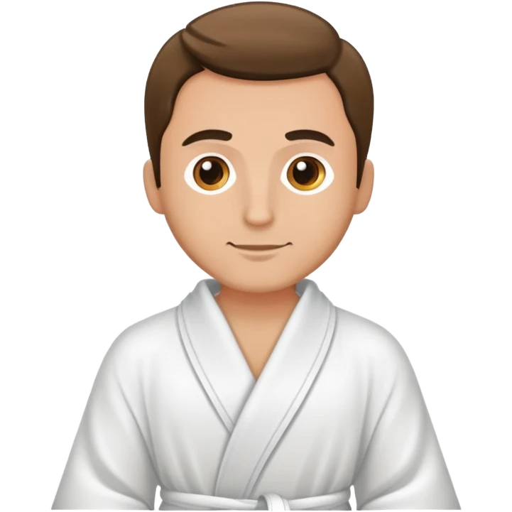 Man at the day spa emoji