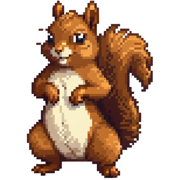 squirrel twerking emoji