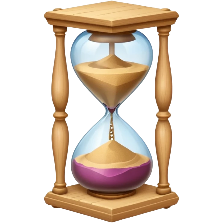 . The "Sandglass" (Finite Deep Work) emoji