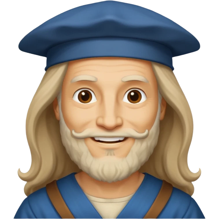 Leonardo da Vinci emoji