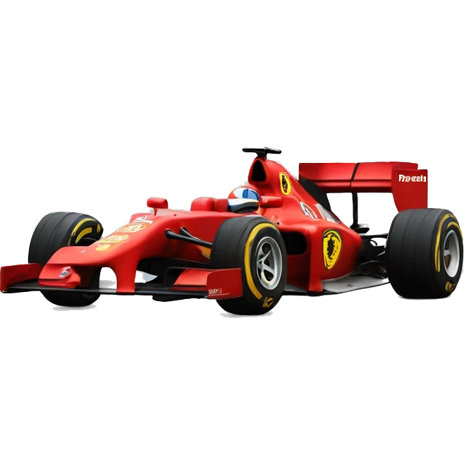 formula 1 ferrari racing car  emoji