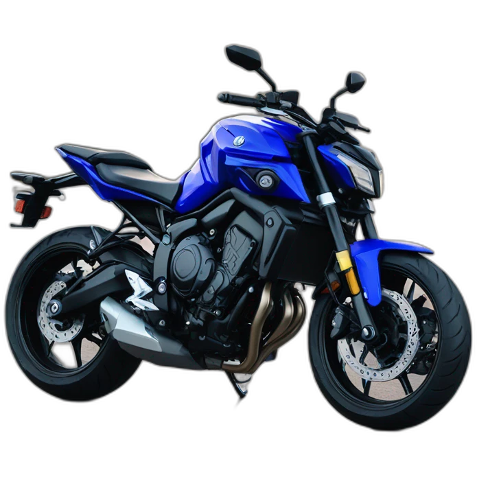 yamaha mt07 blue 2021 emoji