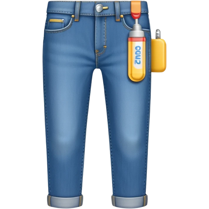 EpiPen in back jeans pocket emoji