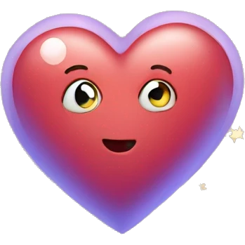 Heart with stars emoji