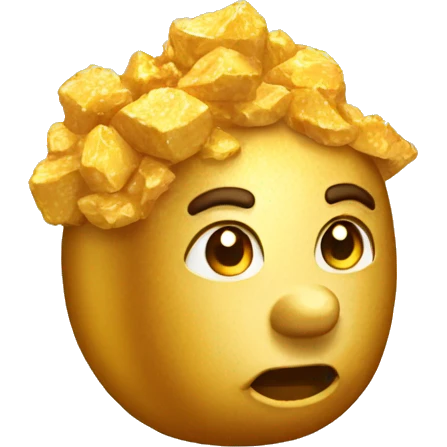 golden nugget emoji