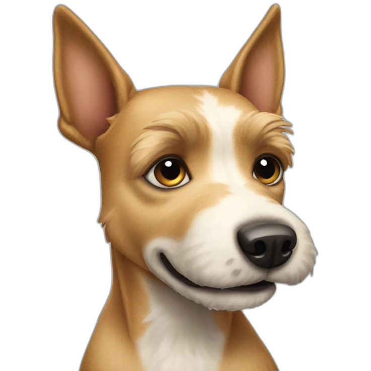 skottisch terrier qui mange emoji