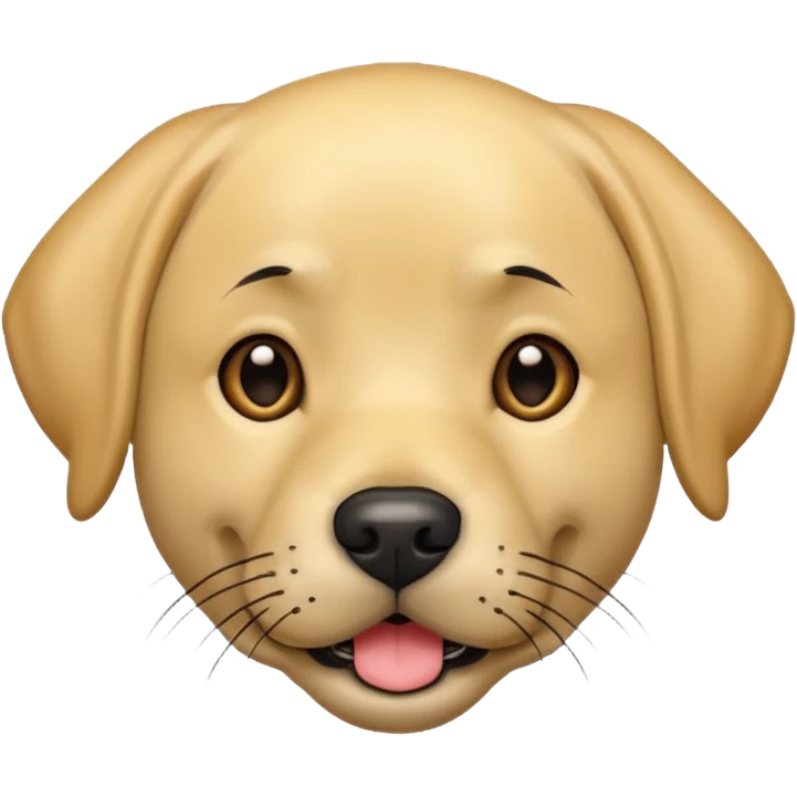 labrador emoji