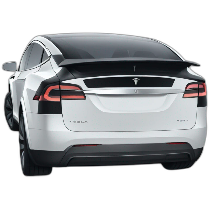 Tesla model x emoji