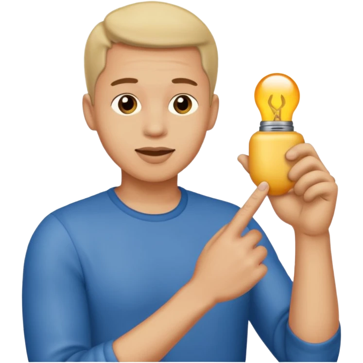 Penis with a man stroking it emoji