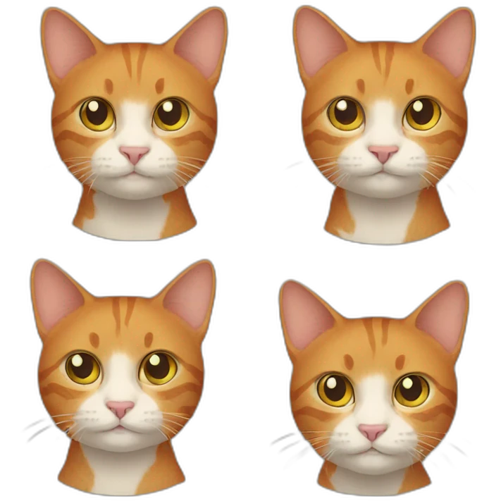 Ginger cat emoji