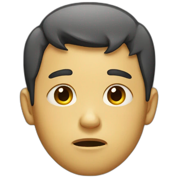 sad boy emoji