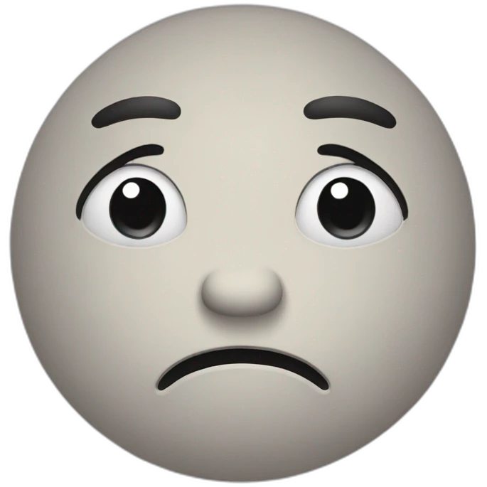 Sad and happy emoji