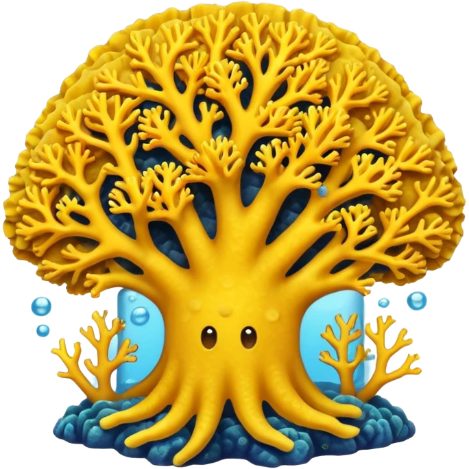 yellow Corals emoji