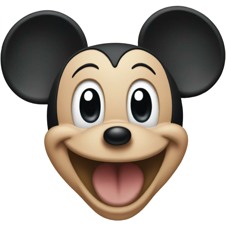 Mickey Mouse emoji