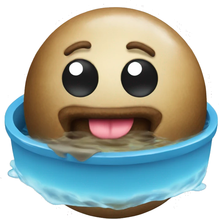 swedish meatball in a pool emoji