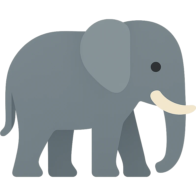 Elephant emoji
