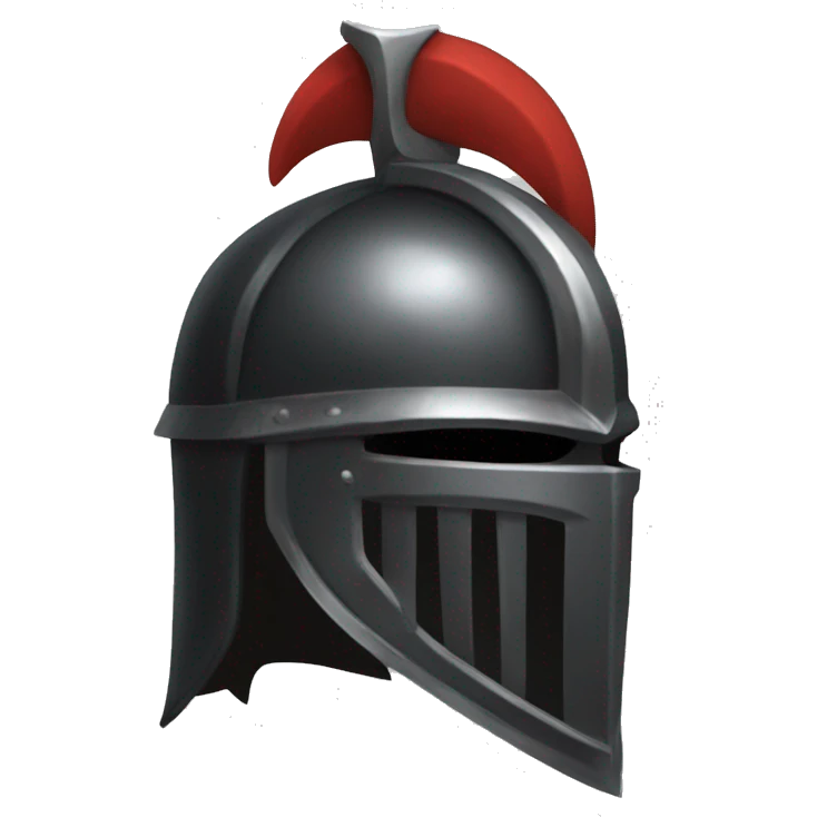 A buff black knight full helm emoji