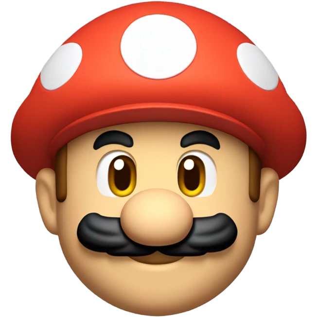 Super Mario Emoji pixelied emoji