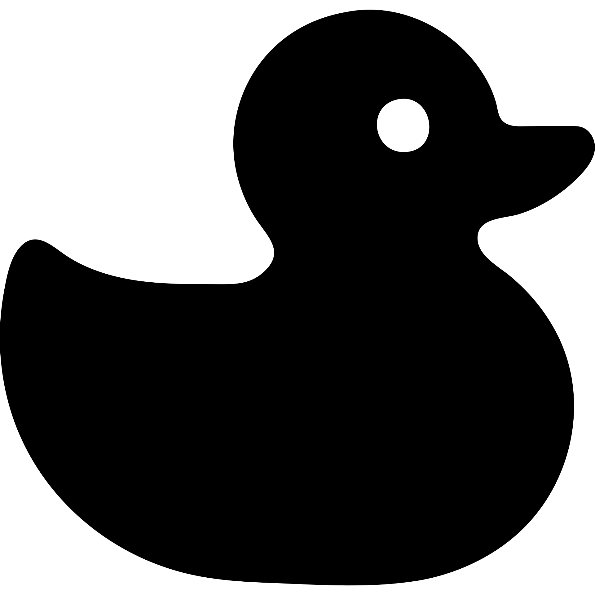 rubber duck, solid icon style, filled silhouette, bold and simple emoji
