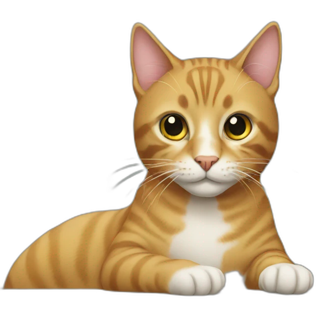 cat on table emoji