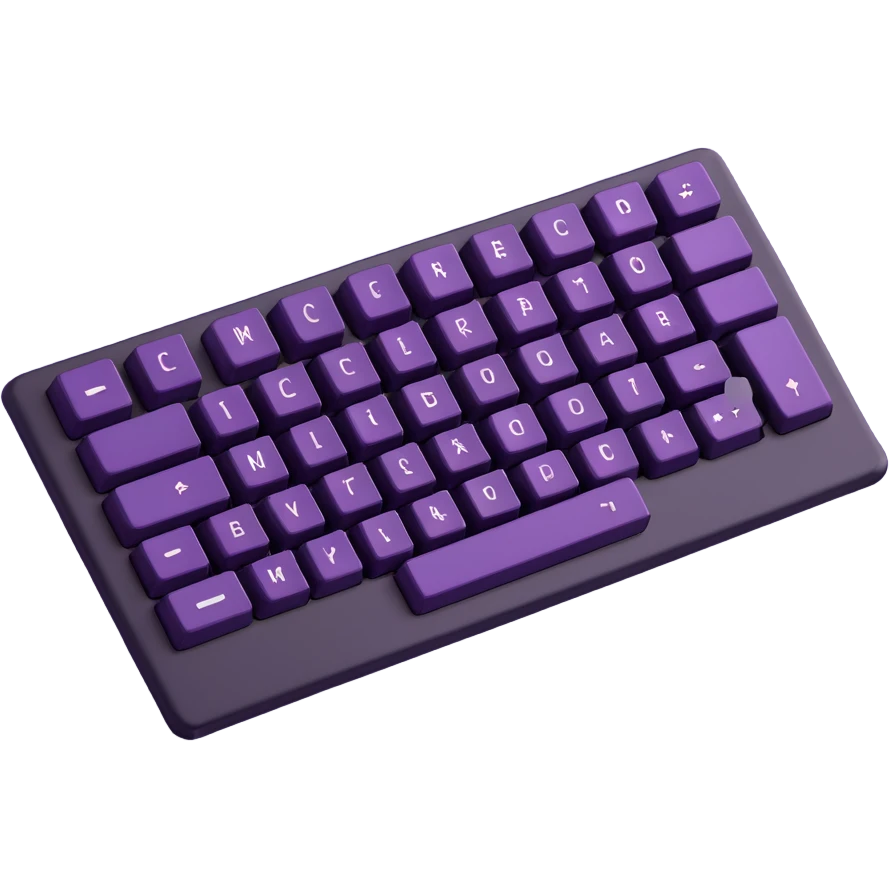 A computer keyboard emoji. emoji