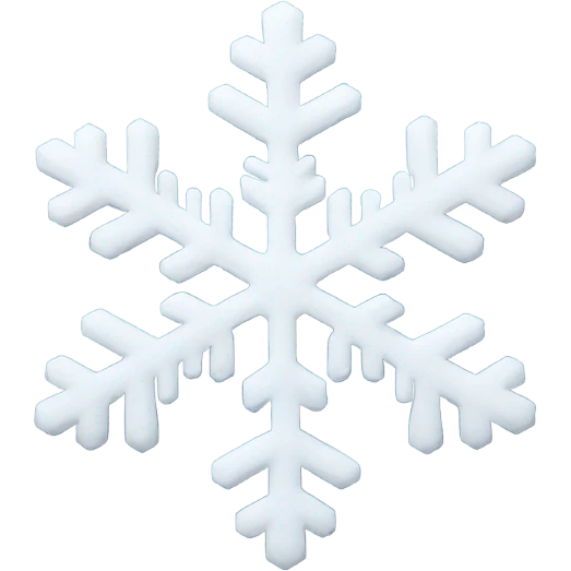 Snowflake emoji