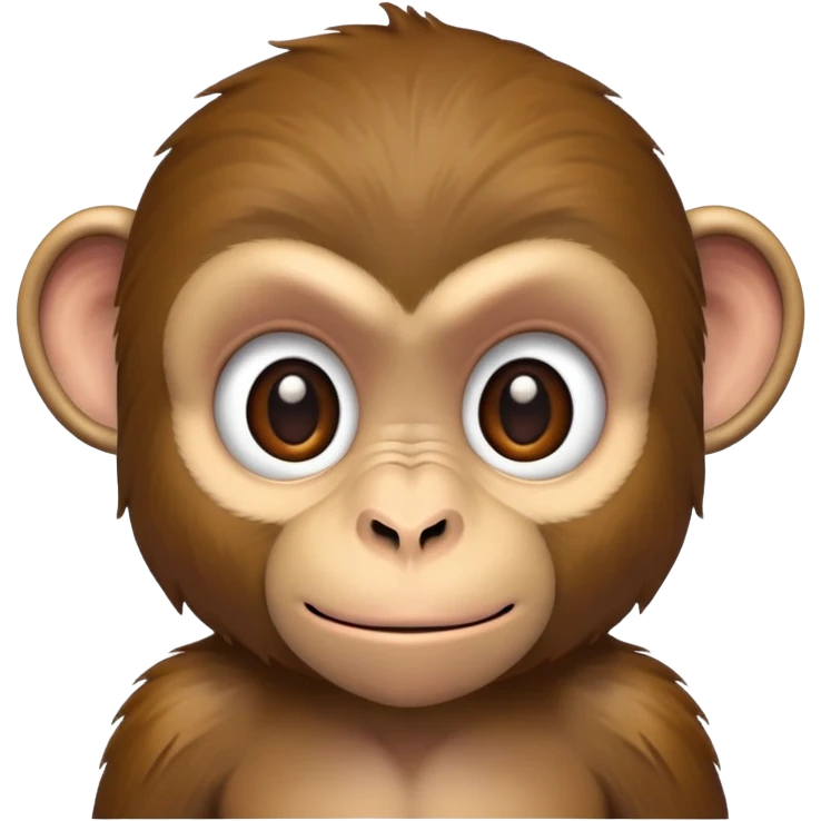 Monkey flipping off emoji