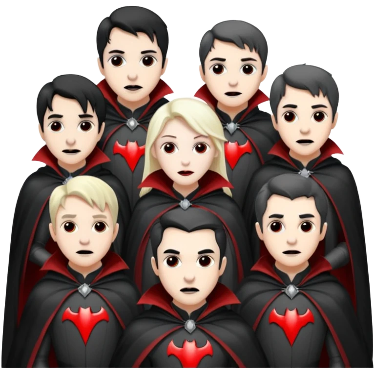 vampires drawing things emoji