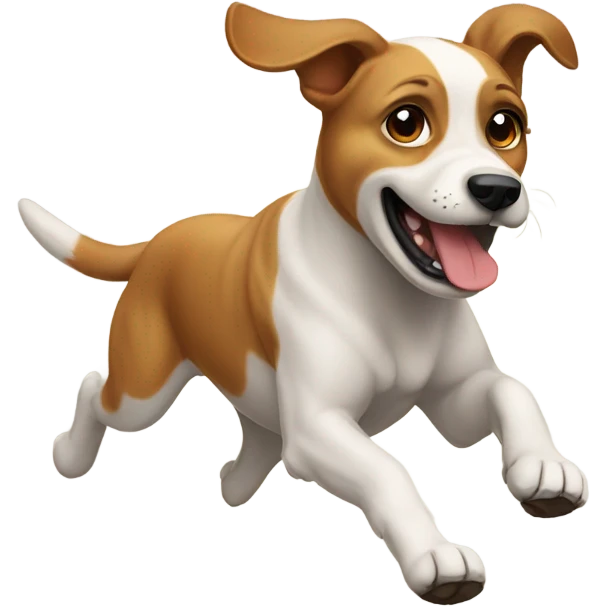 dog running emoji