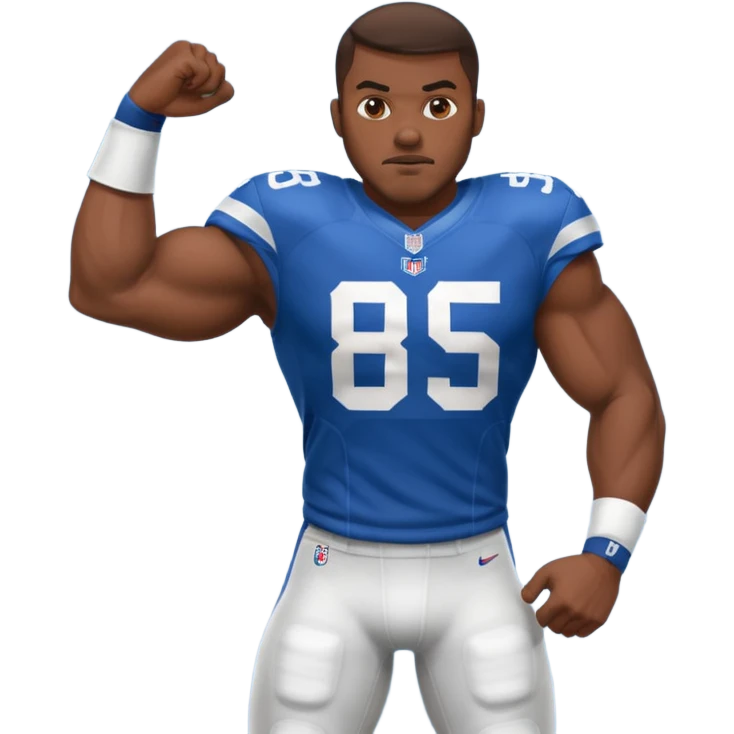 NFL players jersey emoji