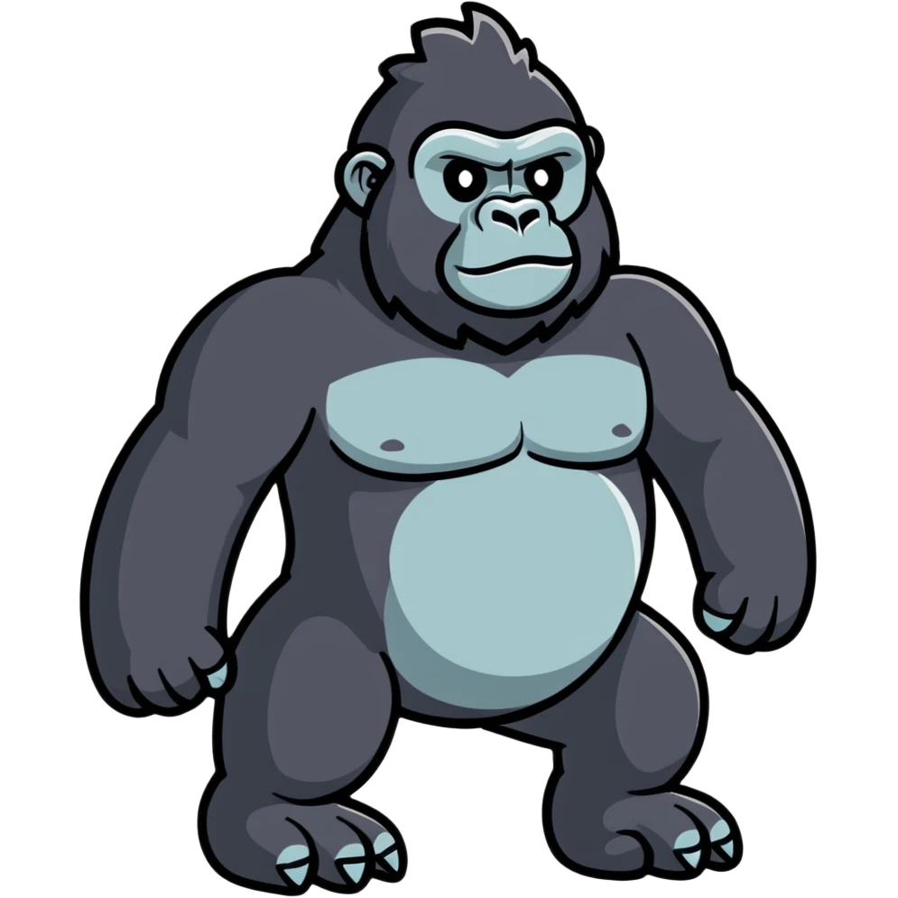 gorilla emoji