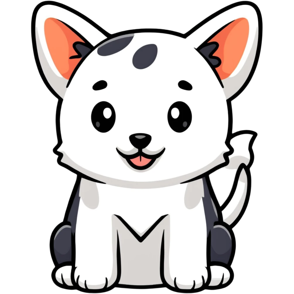 small cute puppy emoji