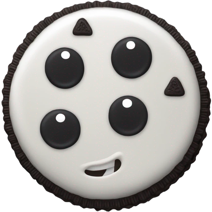 Oreo monster emoji