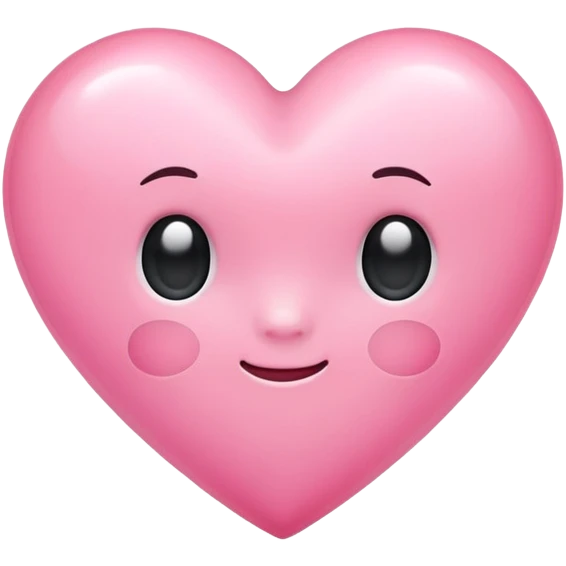 baby pink heart  emoji